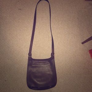 Leather Coach purse